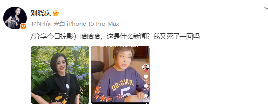 融期策略 刘晓庆晒照辟谣去世传闻！